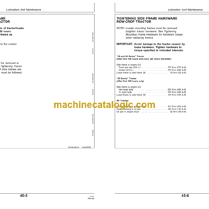 John Deere 148 Farm Loader Operator’s Manual (OMW37997)