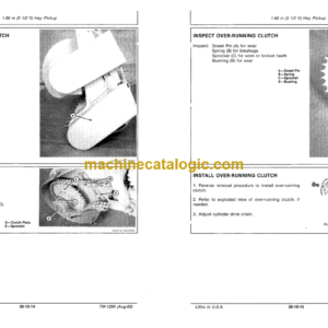 John Deere Harvesting Units Technical Manual (TM1295)