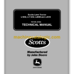 John Deere L1642, L17.542, L2048 and L2548 Scotts Lawn Tractor Technical Manual (TM1949)