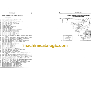 John Deere ABG and AG Integral Plows ABG-2000 Integral Tool Carrier Operator’s Manual (OMY8352)