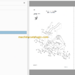 Hitachi ZX30UR-3 Hydraulic Excavator Parts Catalog & Equipment Components Parts Catalog