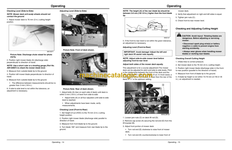 John Deere 648R, 652R, 661R QuikTrak Pro Operator's Manual (OMTCU33910E)
