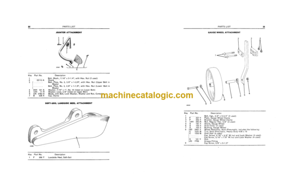 John Deere ABG and AG Integral Plows ABG-2000 Integral Tool Carrier Operator's Manual (OMY8352)