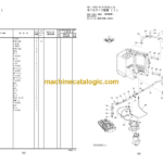 Hitachi ZX35B Battery Excavator Parts Catalog
