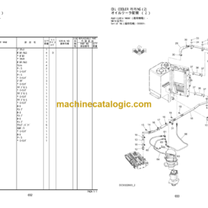 Hitachi ZX35B Battery Excavator Parts Catalog