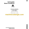 John Deere 1320 Impeller Mower-Conditioner Technical Manual (TM3224)