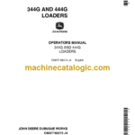 John Deere 344G and 444G Loaders Operator's Manual (OMAT168019)