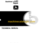 John Deere 710C Backhoe Loader Repair Technical Manual (TM1451)