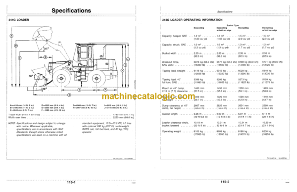 John Deere 344G and 444G Loaders Operator's Manual (OMAT168019)