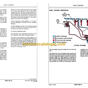 John Deere 70D Excavator Operation and Test Technical Manual (TM1407)