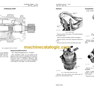 John Deere 1214 Mower-Conditioner Technical Manual (TM1132)