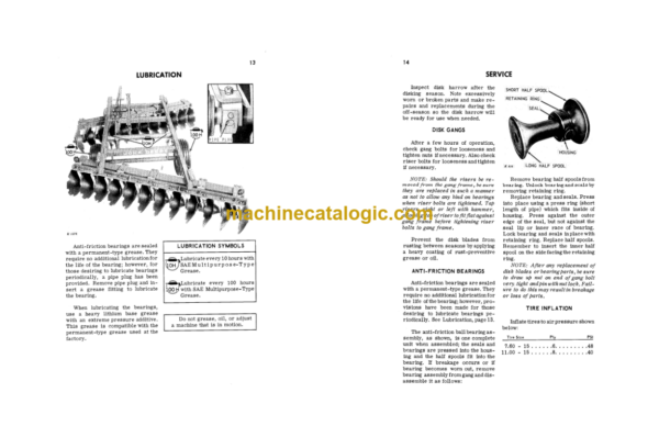 John Deere 425 and 525 Series Wheel-Type Offset Disk Harrows Operator's Manual (OMW18787)