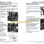 John Deere 8875 Skid Steer Loader Operator's Manual (OMM123273)