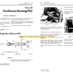 John Deere 1020, 1120 and 1630 Tractors Technical Manual (TM4286)