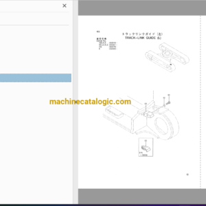 Hitachi EX120-5 EX120SS-5 EX120-5HG EX120-5LV EX120-5X EX120-5E EX120-5Z EX130H-5 EX130K-5 Excavator Parts Catalog & Equipment Components Parts Catalog