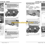 John Deere 180B, 220B, and 260B Greensmower Technical Manual (TM2004)
