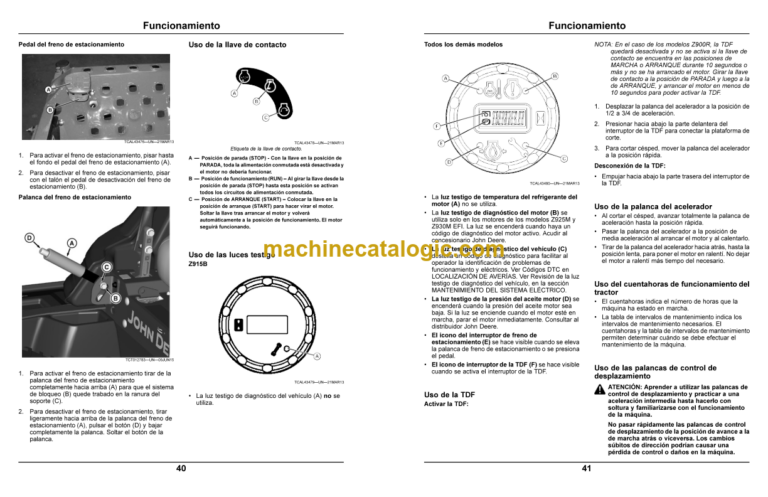 John Deere Z900B, Z900M, Z900R ZTrak Pro Series Gas Operator's Manual (OMUC15068)