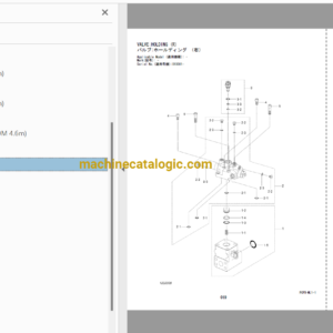 Hitachi ZX145W-3 ML Crane Parts Catalog