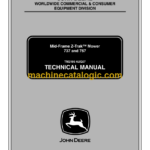 John Deere 737 and 757 Mid-Frame Z-TrakTM Mower Technical Manual (TM2199)