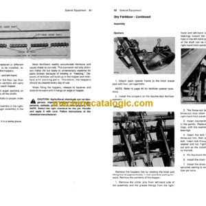 John Deere 1250 Planter Operator’s Manual (OMA22852)