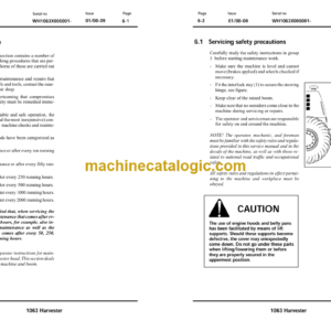 John Deere 1063 Forwarder Operator’s Manual (OMF06302)