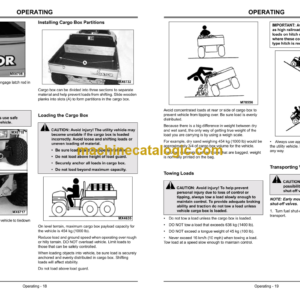 John Deere Worksite GATOR Utility Vehicle Operator’s Manual (OMM144136H0)