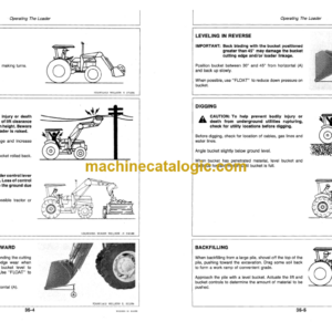 John Deere 175 Farm Loader Operator’s Manual (OMW37999)