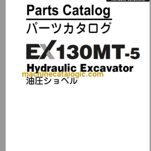 Hitachi EX130MT-5 Hydraulic Excavator Parts Catalog