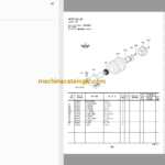Hitachi EX130MT-5 Hydraulic Excavator Parts Catalog