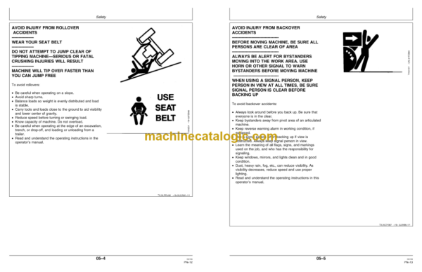 John Deere 640G Skidder and 648G Grapple Skidder Operator's Manual (OMT160645)