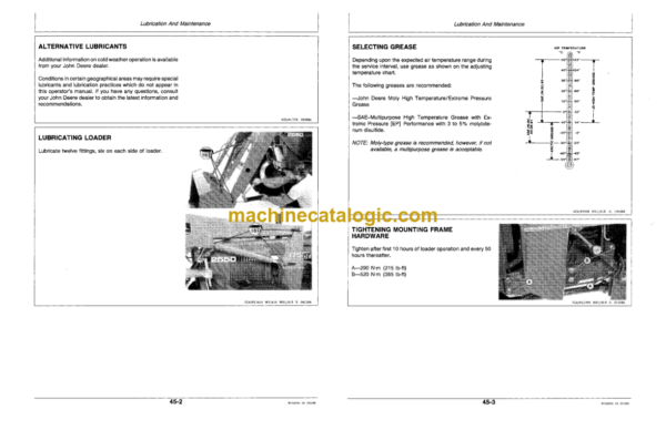 John Deere 175 Farm Loader Operator's Manual (OMW37999)