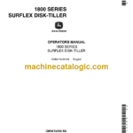 John Deere 1800 Series Surflex Disk-Tiller Operator's Manual (OMW15490)