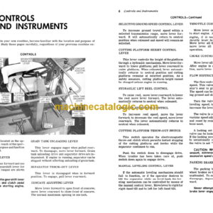 John Deere 95H Combines Operator’s Manual (OMH62359)