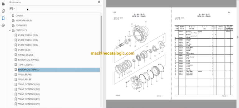hika様 リクエスト 10点 まとめ商品 Hitachi ZX85USB-3 Hydraulic Excavator Parts Catalog
