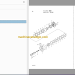 Hitachi EX120-5 EX130H-5 Excavator Parts Catalog & Equipment Components Parts Catalog