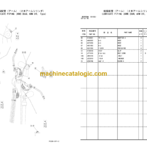 Hitachi ZX210W (Wheeled Scrap Handler) Parts Catalog