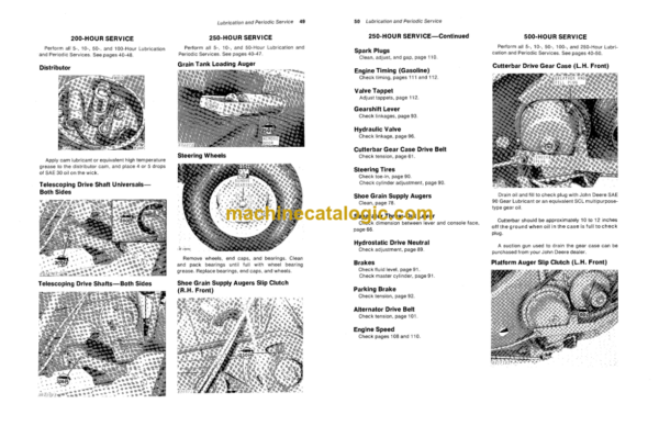 John Deere 6602 Combines Operator's Manual (OMH85751)