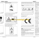 John Deere 600 Liter High Dump Material Collection System (MCS) Operator's Manual (OMTCU28186)