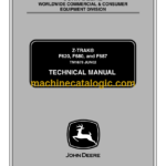 John Deere F620 F680 and F687 Z-TRAK Technical Manual (TM1678)