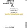 John Deere 744E Loader Operator's Manual (OMAT162185)