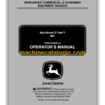John Deere 997 Mid-Mount Z-Trak Operator's Manual (OMTCU27906 L9)