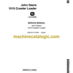 John Deere 1010 Crawler Loader Service Manual (SM2046)