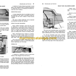 John Deere 95H Combines Operator’s Manual (OMH91064)