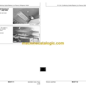 John Deere 9920 and 9930 Cotton Picker Technical Manual (TM1283)