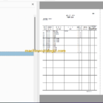 Hitachi ZX85USB-3 ZX85USBLC-3 ZX85USBLCN-3 Hydraulic Excavator Parts Catalog & Equipment Components Parts Catalog