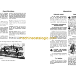 John Deere BF AND BFT Finishing Harrows Operator's Manual (OMB25274)