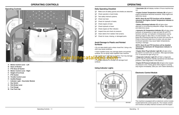 John Deere 997 Mid-Mount Z-Trak Operator's Manual (OMTCU27906 L9)