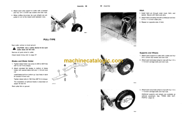 John Deere 1408 Rotary Cutter Operator's Manual (OMW28536)