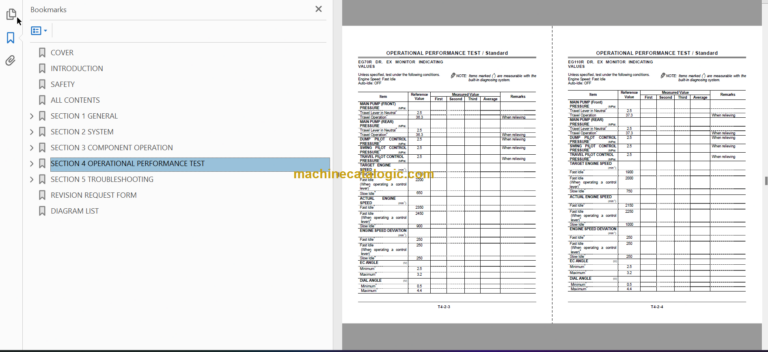 Hitachi EG70R EG110R Rubber Crawler Carrier Technical and Workshop Manual