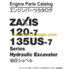 Hitachi ZX120-7 ZX135US-7 Hydraulic Excavator Series Engine Parts Catalog